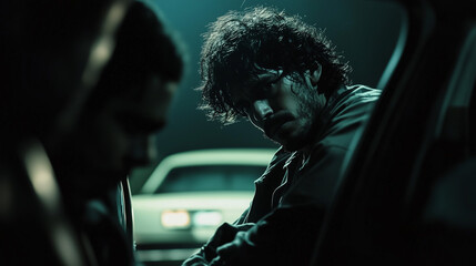 Intense Standoff in the Night