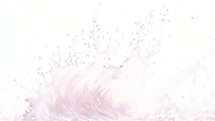 soft Watercolor Splash pink background.