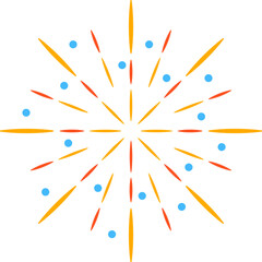 Celebration Firework Explosion