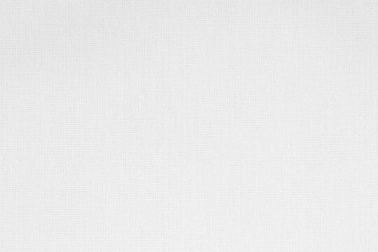 White cotton fabric texture background, seamless pattern of natural textile.