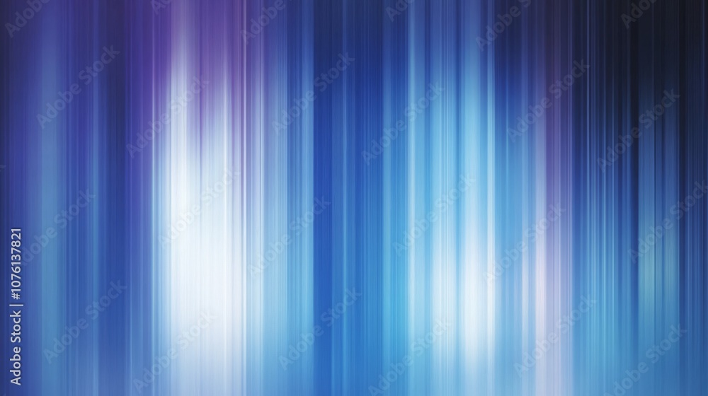 Poster tranquil blue gradient abstract design for financial presentations - minimalist clean background wit