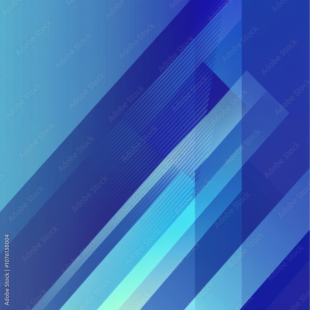Aufkleber sophisticated blue gradient background with abstract patterns for professional business presentation