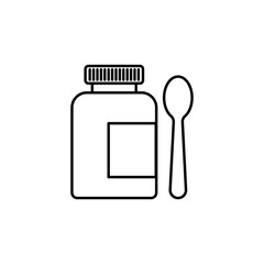 Syrup Medicine Bottle Icon