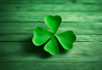 effect no people flooring ornate growth irish patricks background rough wooden st material day green textured luck clover