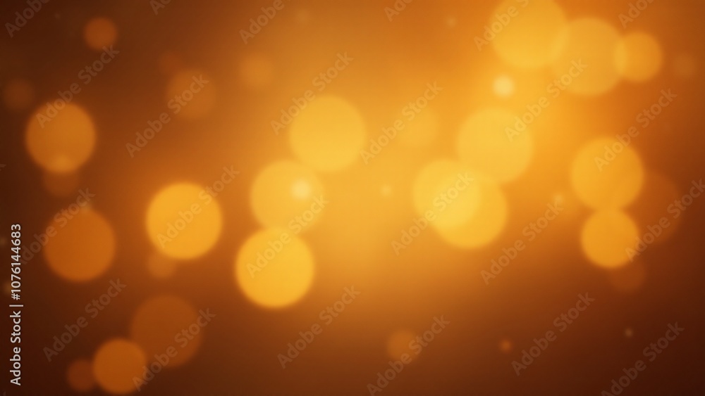 Poster abstract background with bokeh