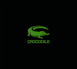 Crocodile logo. Beautiful design and colors. The logo is perfect for any company.