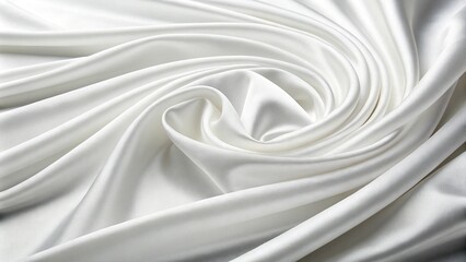 Obraz premium Abstract white background with smooth lines 