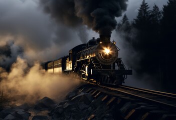Smoke and Iron: The Last Journey of the Black Locomotive"