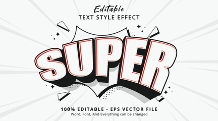 Super Boom Editable Text Effect