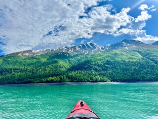 Kayaking Eklutna