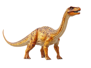 Phorusrhacos dinosaur isolated on transparent background