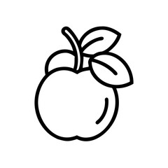 camu camu icon, fruits vector icon - simple vector illustration of a camu camu, in a simple and clean style, suitable for food and health themes. fruits flat illustration.