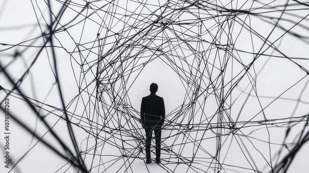 Poster network technician analyzes complex system breach to resolve connectivity issues and enhance securit