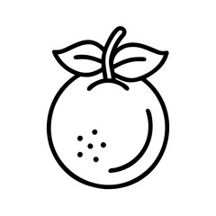 nance icon, fruits vector icon - simple vector illustration of a nance, in a simple and clean style, suitable for food and health themes. fruits flat illustration.