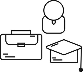 Internship Line Icon