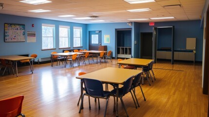 Fototapeta premium Classroom Interior