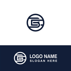 BC logo with circle concept.