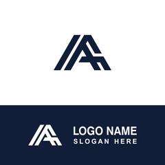 Letter A logo graphic for company or business sign.