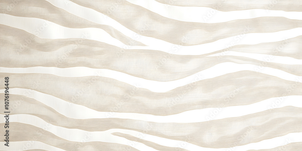Poster abstract white and beige texture: a soft, delicate pattern with a subtle, wavy design. this image ev