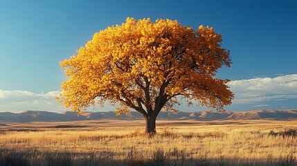 yellow tree