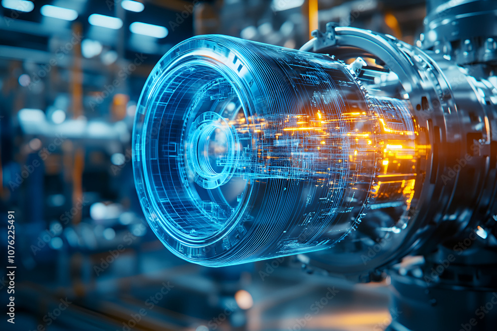 Poster exploring the innovative role of mechanical engineers in advancing production processes and technolo