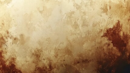 Obraz premium Abstract Beige and Brown Watercolor Background