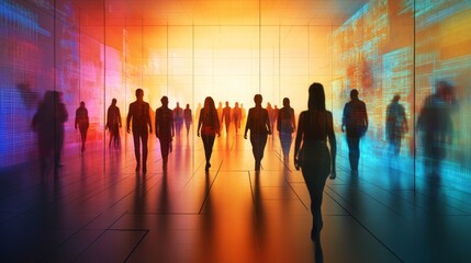 Silhouettes in motion 5