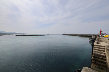 Obraz premium 제주 제주시 조천읍 조천리 조천항