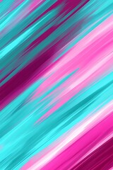 Abstract Design with Diagonal Stripes in Blue and Pink Shades on a Smooth Gradient Background