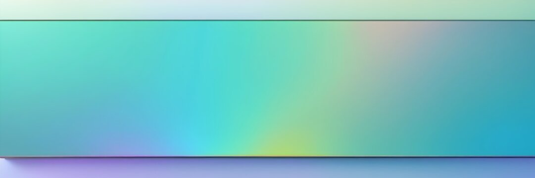 Design Vorlage Hintergrund Banner - Heller Farbverlauf mintgr&uuml;n