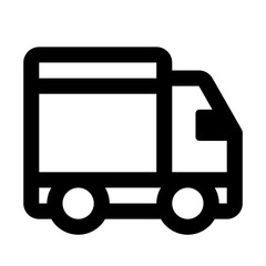 Delivery Simple Line Icon. Single icon, line vector icon
