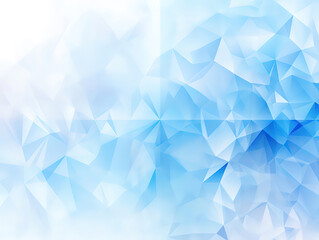 Obraz premium Cool Winter Aesthetics: Vector Triangular Backgrounds with Blue Ice and Frost Patterns