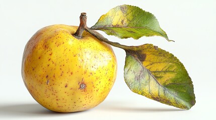 Fresh yellow quinces