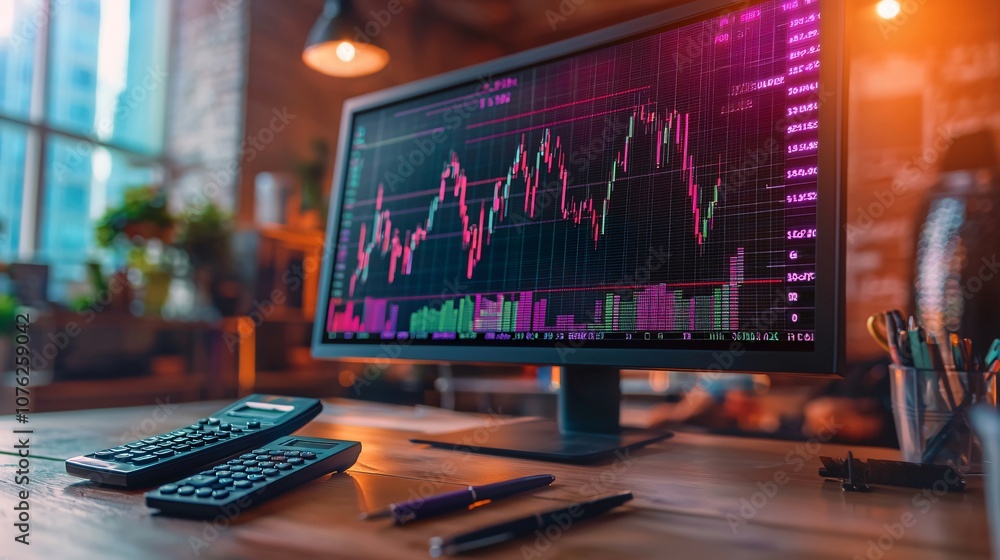 Aufkleber analyze corporate capital trends with high-definition market visualization and real-time data monito