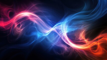 Fototapeta premium Abstract Swirling Light