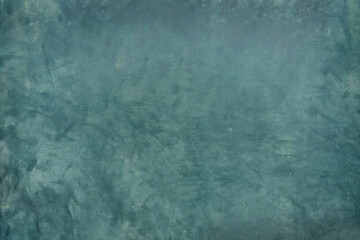 High Resolution Dark Background or Wallpaper Grunge green blue iron texture Metal with scratches.
