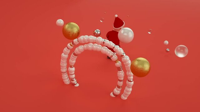 red sea shell with pearls