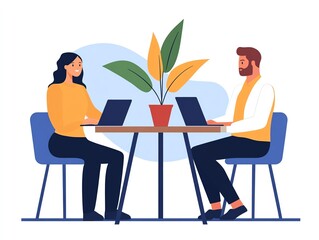 Team creating an economic policy plan, focus on fiscal stability and market growth, dynamic environment