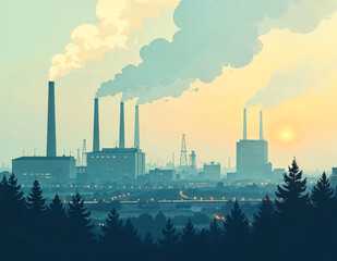 Air Pollution Crisis and Toxic Emissions Impacting Environment