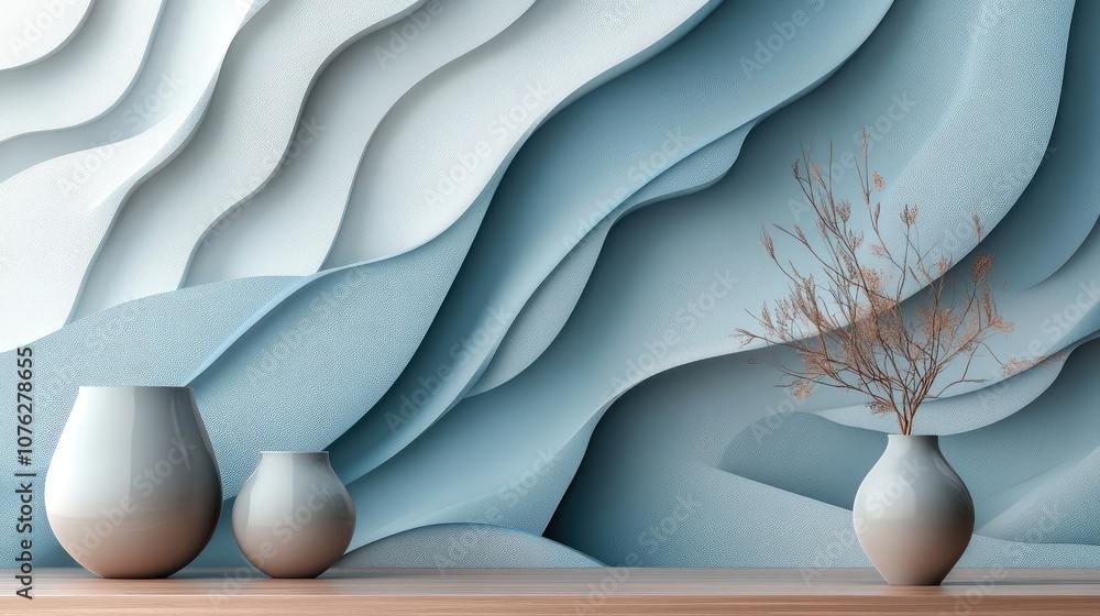 Poster abstract 3d wallpaper featuring irregular shapes and textures, creating a dynamic, cutting-edge look