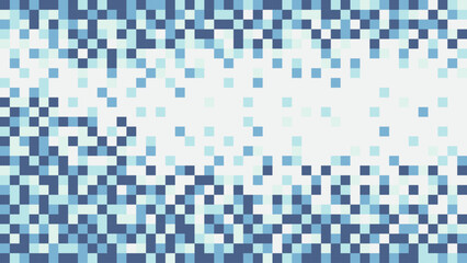 Abstract pixels background of geometric shapes simple flat style. Vector seamless pattern. ready to use for cloth, textile, wrap and other.