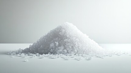 Close-up of a pile of sea salt, giving a narcotic feel , sea salt, close-up, pile, narcotic, white, crystal, mineral