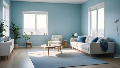 Photo interior modern design room 3d illustration
