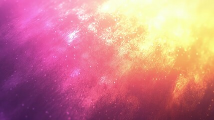 Noise-textured gradient with a transition from bold magenta to soft peach and sunny yellow, blending into each other with soft, glowing highlights for a dynamic look