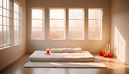 Photo interior modern design room 3d illustration
