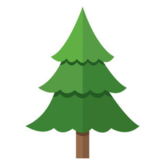 christmas tree lights and ornaments vector