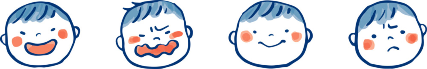 赤ちゃんの表情