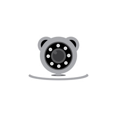 cctv icon work design technology imag illustration vector camera