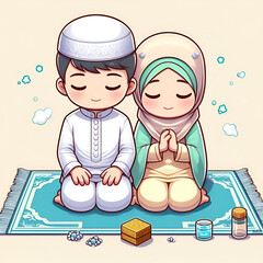 Muslim couple 