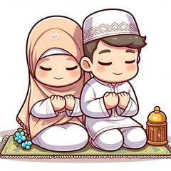 Muslim couple 